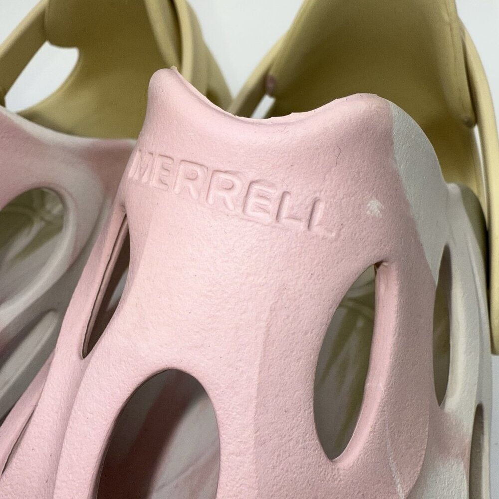 Merrell Hydro Moc Slip-On Pink Yellow Unisex Women’s 8/Men’s 6.5 Croc Style - Picture 16 of 16